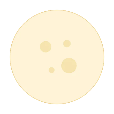Full moon medallion