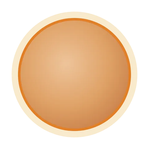 New moon medallion