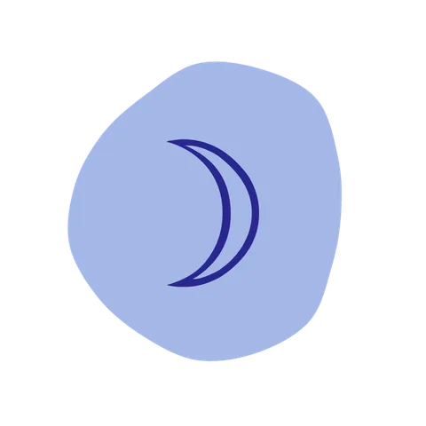 Moon medallion